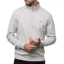 Men's TravisMathew Cloud Quarter Zip 2.0