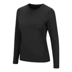 Women's Colosseum Thermal Spandex Long Sleeve Crew Shirt