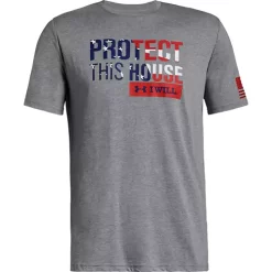 Men's Under Armour Freedom Protect This House Flag T-Shirt