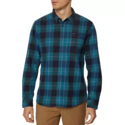 Men's O'Neill Redmond Plaid Stretch Dress Shirt