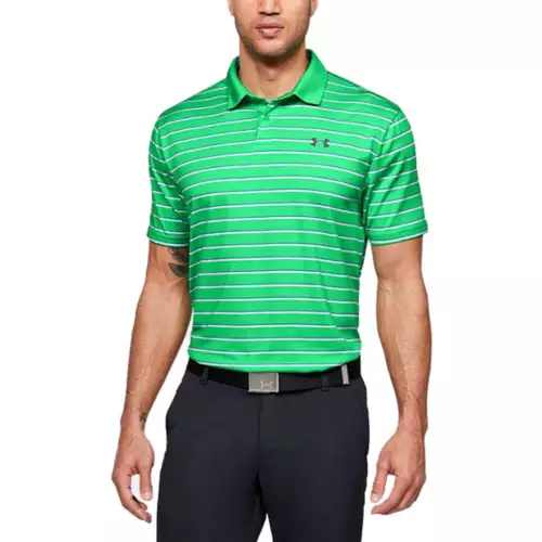 Men's Under Armour Performance Stripe Polo 3 Men's Under Armour Performance Stripe Polo
