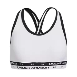 Girls' Under Armour Crossback Solid Sports Bra