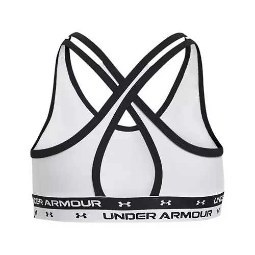 Girls' Under Armour Crossback Solid Sports Bra 4 Girls' Under Armour Crossback Solid Sports Bra - Image 2
