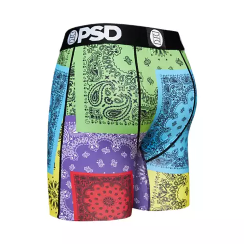 Men's PSD Patchwork Boxer Briefs 4 Men's PSD Patchwork Boxer Briefs - Image 2