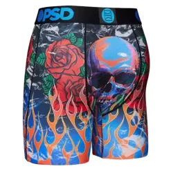 Men's PSD Rose N Bones Boxer Briefs -O’Neill Shop 19479517267 1