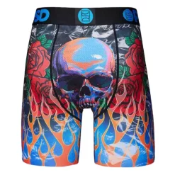 Men's PSD Rose N Bones Boxer Briefs -O’Neill Shop 19479517267 2