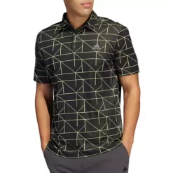 Men's Adidas Jacquard Primegreen Golf Polo