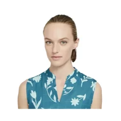 Women's Nike Breathe Sleeveless Printed Floral Golf Polo -O’Neill Shop 19495671896 2
