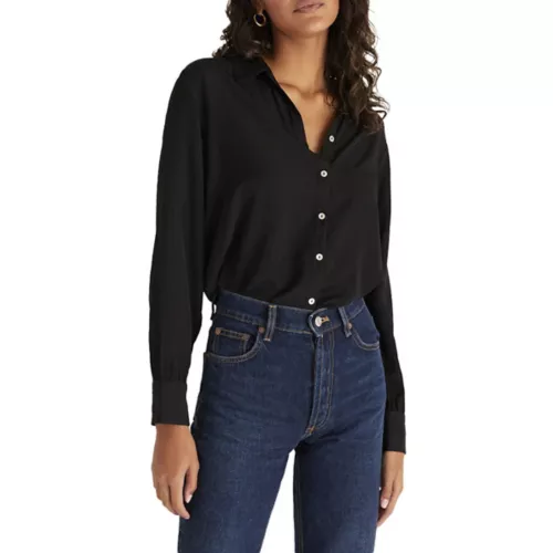 Z-Supply Women's Z Supply Camille Cupro Button Up Shirt 3 Z-Supply Women's Z Supply Camille Cupro Button Up Shirt