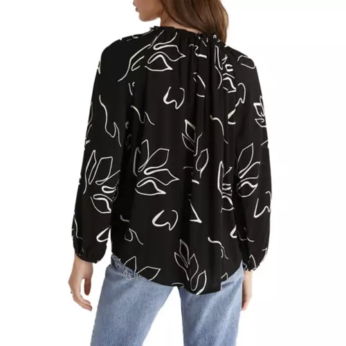Z-Supply Women's Z Supply Athena Abstrasct Blouse 5 Z-Supply Women's Z Supply Athena Abstrasct Blouse - Image 3