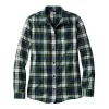 L.L.Bean Women's L.L. Bean Scotch Plaid Flannel Shirt