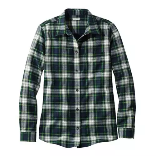 L.L.Bean Women's L.L. Bean Scotch Plaid Flannel Shirt 3 L.L.Bean Women's L.L. Bean Scotch Plaid Flannel Shirt