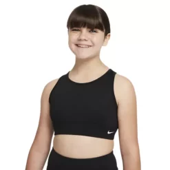 Girls' Nike Dri-FIT Swoosh Luxe Sports Bra