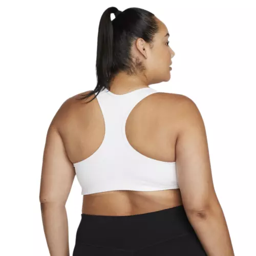 Women's Nike Plus Dri-FIT Swoosh Medium Support Sports Bra 4 Women's Nike Plus Dri-FIT Swoosh Medium Support Sports Bra - Image 2