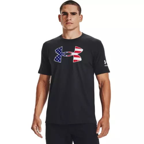 Men's Under Armour New Freedom Big Flag Logo T-Shirt 5 Men's Under Armour New Freedom Big Flag Logo T-Shirt - Image 3