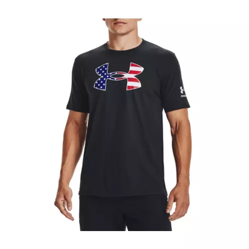 Men's Under Armour New Freedom Big Flag Logo T-Shirt 9 Men's Under Armour New Freedom Big Flag Logo T-Shirt - Image 7