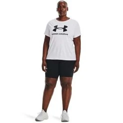 Women's Under Armour Plus Sportstyle Graphic Short Sleeve Shirt -O’Neill Shop 19525219277 4