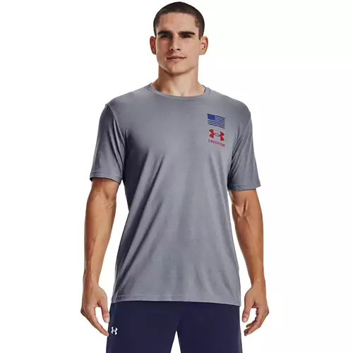 Men's Under Armour Freedom Amp Back Flag T-Shirt 5 Men's Under Armour Freedom Amp Back Flag T-Shirt - Image 3