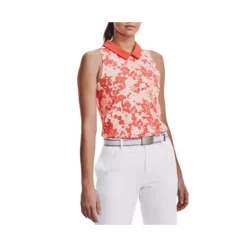 Women's Under Armour Zinger Rise Sleeveless Golf Polo -O’Neill Shop 19525270956 2