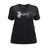 Women's Under Armour Plus Tech™ Twist Script Logo Short Sleeve Shirt -O’Neill Shop 19525291750