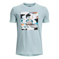 Boys' Under Armour Big Logo Camo Short Sleeve T-Shirt