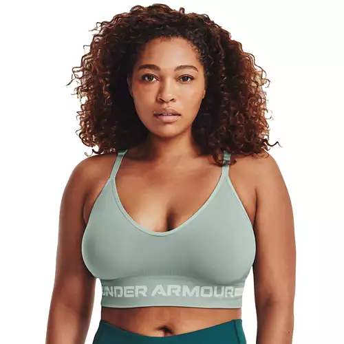 Women's Under Armour Seamless Low Long Sports Bra 5 Women's Under Armour Seamless Low Long Sports Bra - Image 3