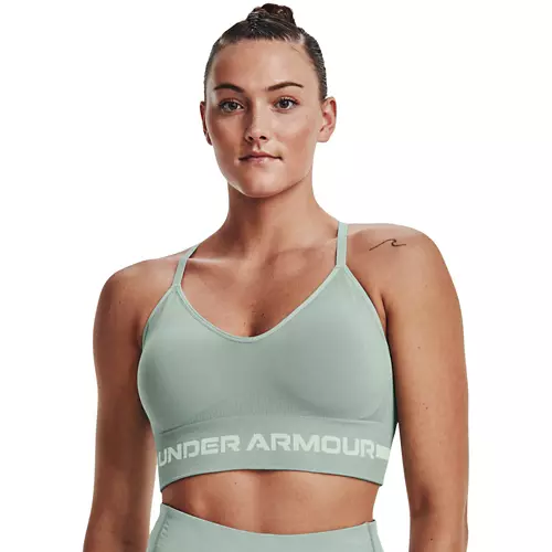 Women's Under Armour Seamless Low Long Sports Bra 6 Women's Under Armour Seamless Low Long Sports Bra - Image 4
