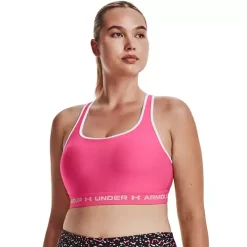 Women's Under Armour Crossback Mid Sports Bra -O’Neill Shop 19525390785 3