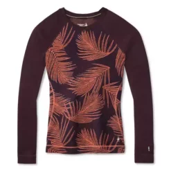 Women's Smartwool Classic Thermal Merino Base Layer Patter Crew