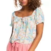 Women's Roxy Shallow Love Short Sleeve Top -O’Neill Shop 19571848248
