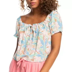 Women's Roxy Shallow Love Short Sleeve Top