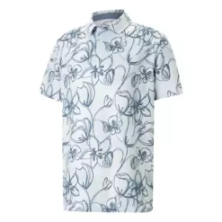 Men's Puma CLOUDSPUN Stems Golf Polo