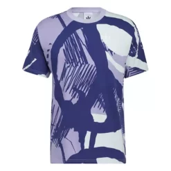 Men's Adidas Adiplay Allover Print Short Sleeve T-Shirt