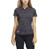 Women's Adidas Space-Dyed Primegreen Golf Polo -O’Neill Shop 19573764659