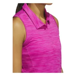 ADIDAS Women's Spacedye Sleeveless Polo -O’Neill Shop 19574544610 2