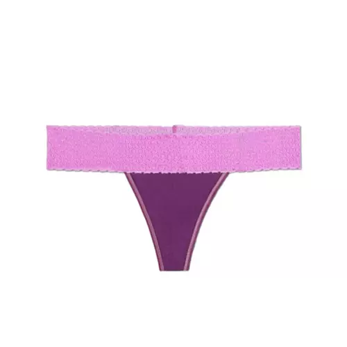 Women's Bombas Cotton Modal Lace Thong 4 Women's Bombas Cotton Modal Lace Thong - Image 2