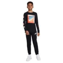 Boys' Nike Sportswear Graphic Long Sleeve T-Shirt -O’Neill Shop 19587168920 14