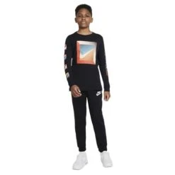 Boys' Nike Sportswear Graphic Long Sleeve T-Shirt -O’Neill Shop 19587168920 9