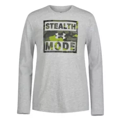 Boys' Under Armour Stealth Mode Long Sleeve Shirt