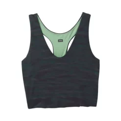 Women's PrAna Momento Reversible Crop Tank Top Sports Bra