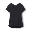Women's PrAna Foundation Short Sleeve V-Neck T-Shirt -O’Neill Shop 19596410646