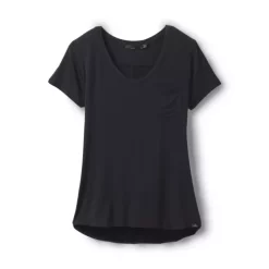 Women's PrAna Foundation Short Sleeve V-Neck T-Shirt