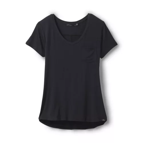 Women's PrAna Foundation Short Sleeve V-Neck T-Shirt 3 Women's PrAna Foundation Short Sleeve V-Neck T-Shirt