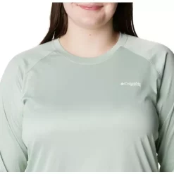 Women's Columbia Plus Size PFG Tidal Heather Long Sleeve Shirt -O’Neill Shop 19597864418 2