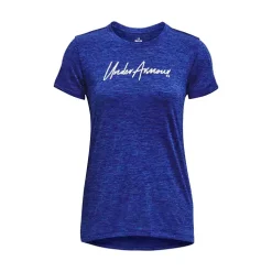 Women's Under Armour Tech Twist Script Wordmark Short Sleeve T-Shirt