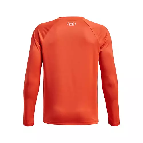 Boys' Under Armour Tech Logo Fill Long Sleeve Shirt 4 Boys' Under Armour Tech Logo Fill Long Sleeve Shirt - Image 2