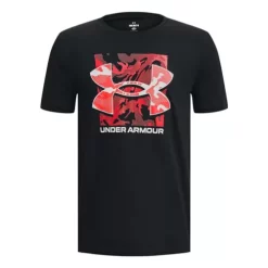 Boys' Under Armour Box Logo Camo Short Sleeve T-Shirt