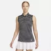 Women's Nike Dri-FIT Victory Striped Sleeveless Golf Polo -O’Neill Shop 19615548562