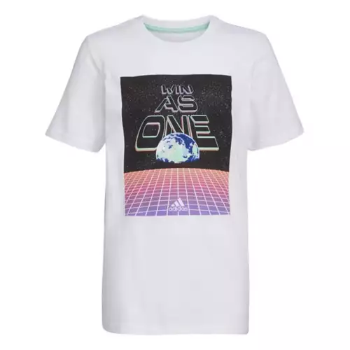 Boys' Adidas Digital Landscape Short Sleeve T-Shirt 3 Boys' Adidas Digital Landscape Short Sleeve T-Shirt