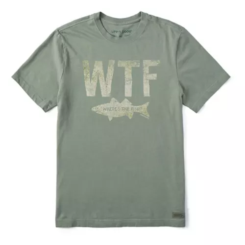 Men's Life Is Good WTF T-Shirt 3 Men's Life Is Good WTF T-Shirt